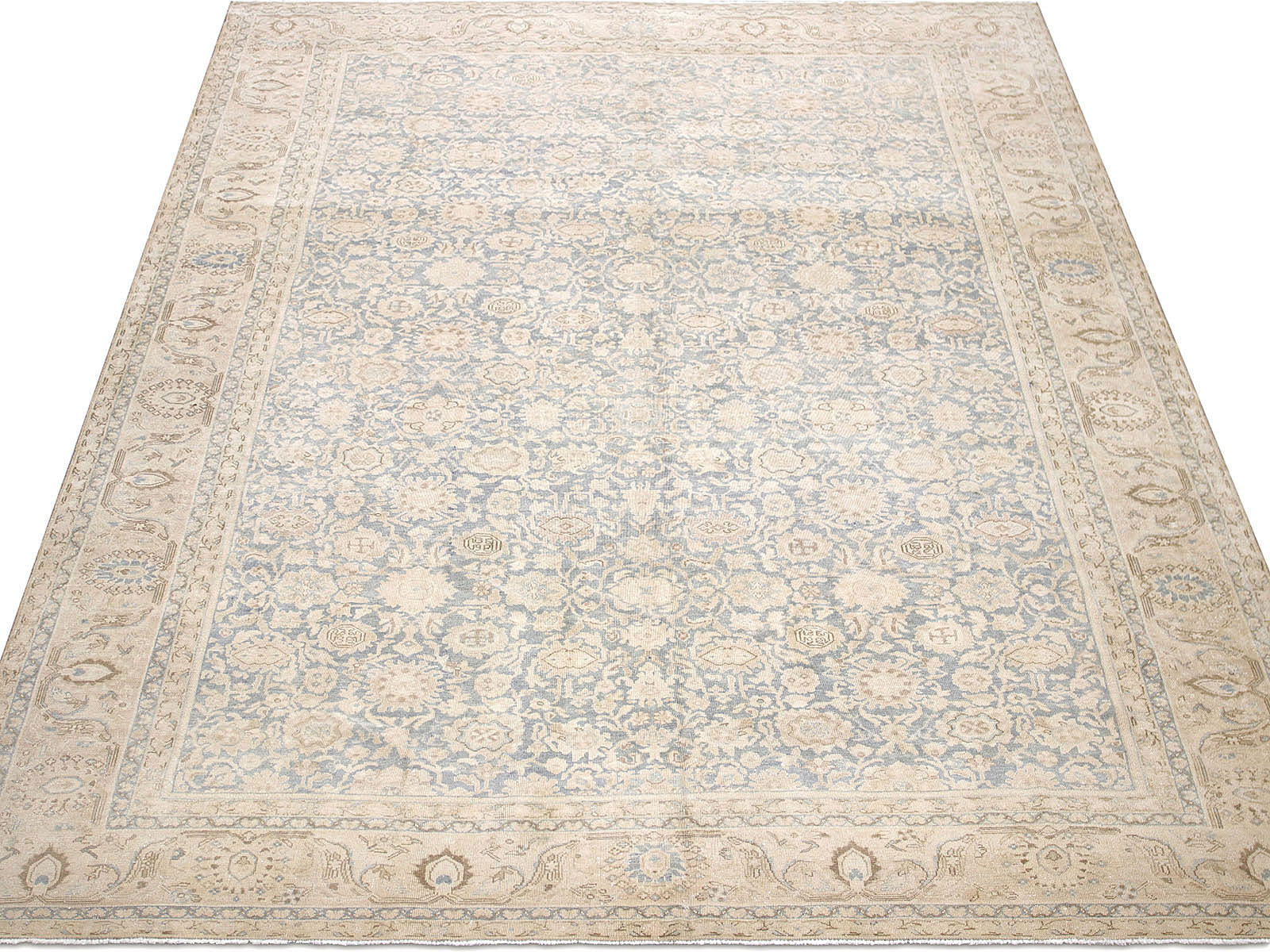 Semi Antique Persian Melayer Rug - 10'11" x 13'4"