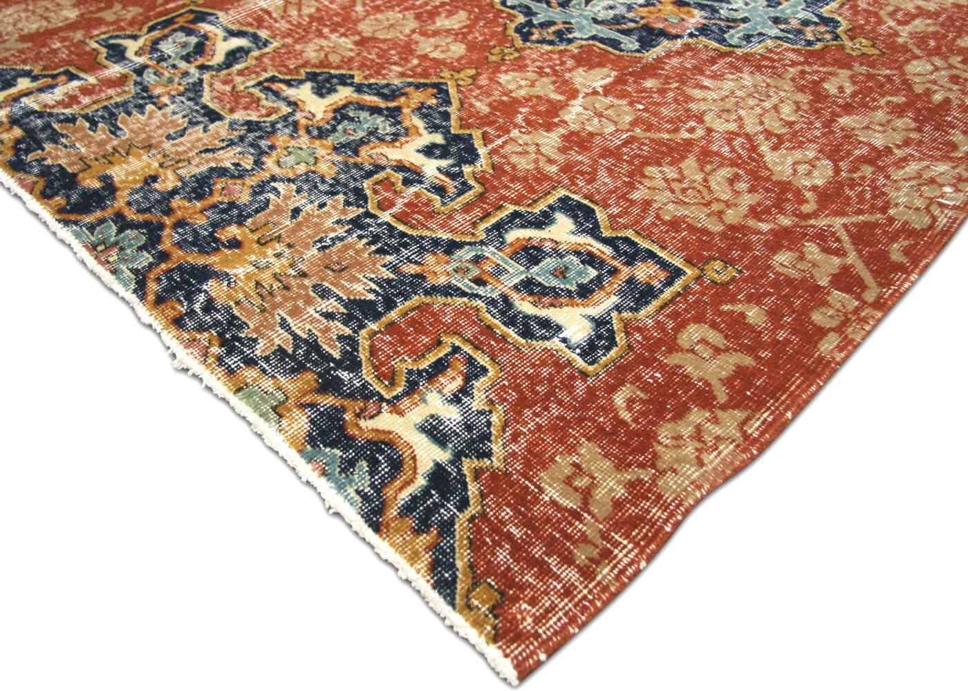 Vintage Turkish Oushak Rug - 11'6" x 25'5" - 180778