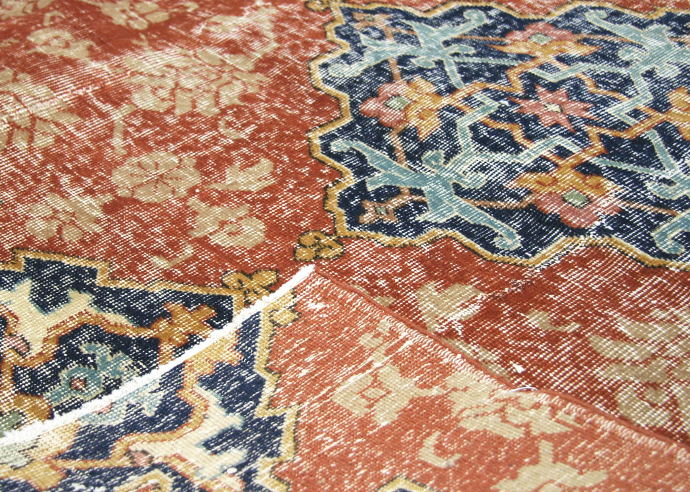 Vintage Turkish Oushak Rug - 11'6" x 25'5" - 180778