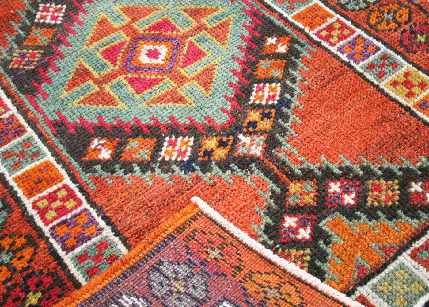Vintage Turkish Oushak Runner - 2'9" x 11'5" - 190002