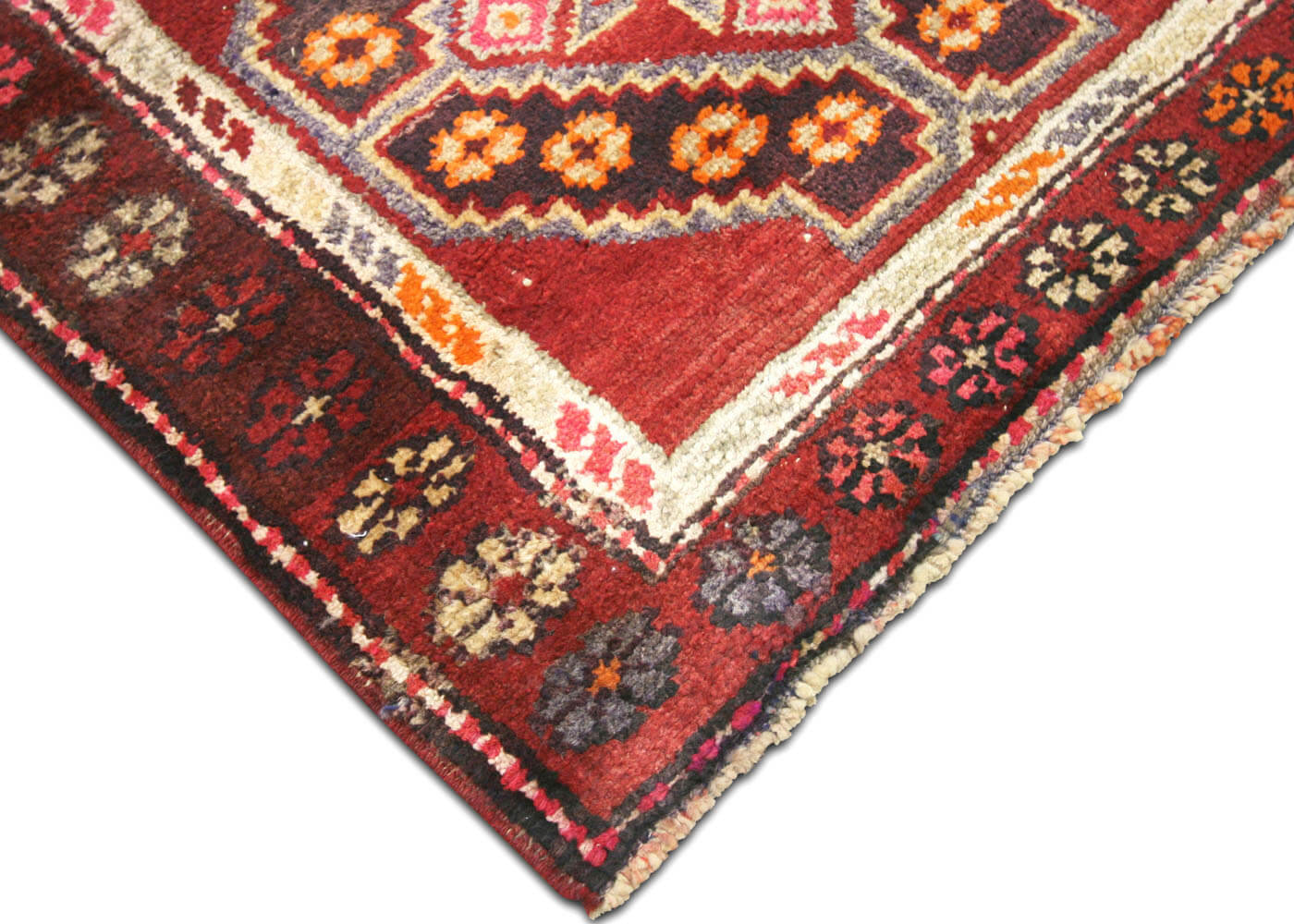 Vintage Turkish Oushak Runner - 2'7" x 12'9" - 190020