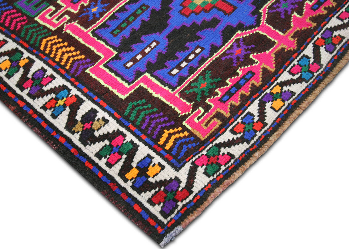 Vintage Turkish Oushak Runner - 2'10" x 12'1" - 190040