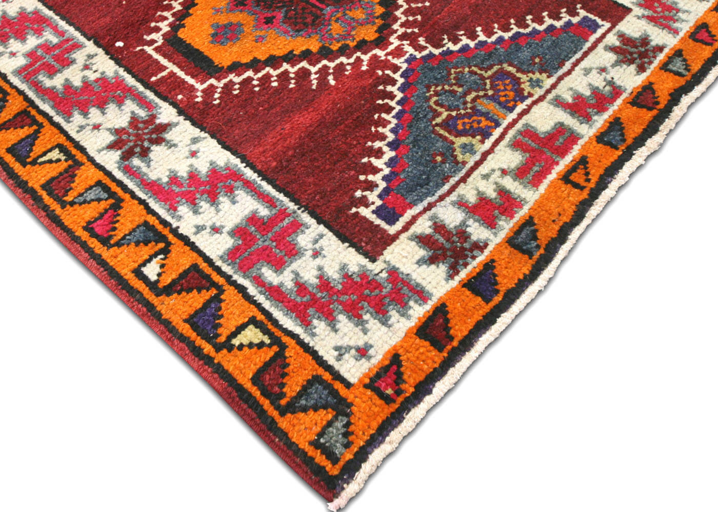 Vintage Turkish Oushak Runner - 2'10" x 12'10" - 190045