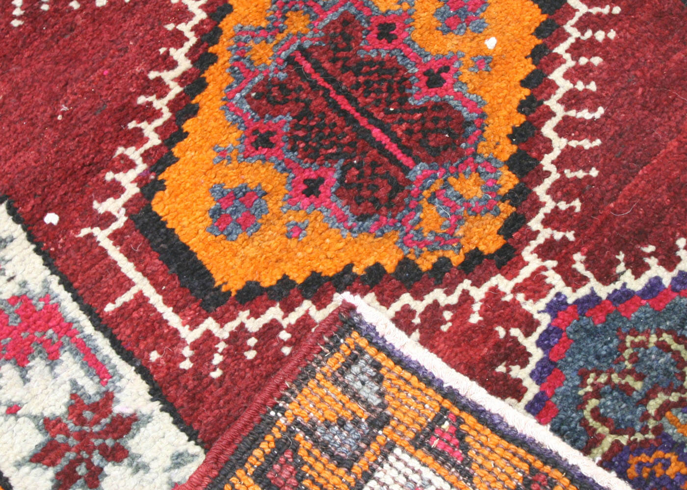 Vintage Turkish Oushak Runner - 2'10" x 12'10" - 190045