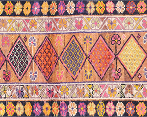 Vintage Turkish Oushak Runner - 2'8" x 11'1" - 190050