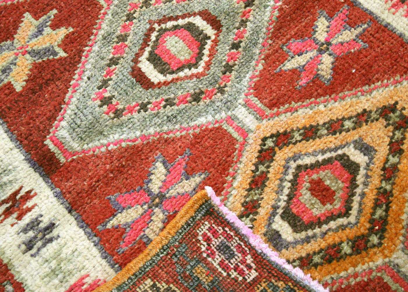 Vintage Turkish Oushak Runner - 2'9" x 11'11" - 190054