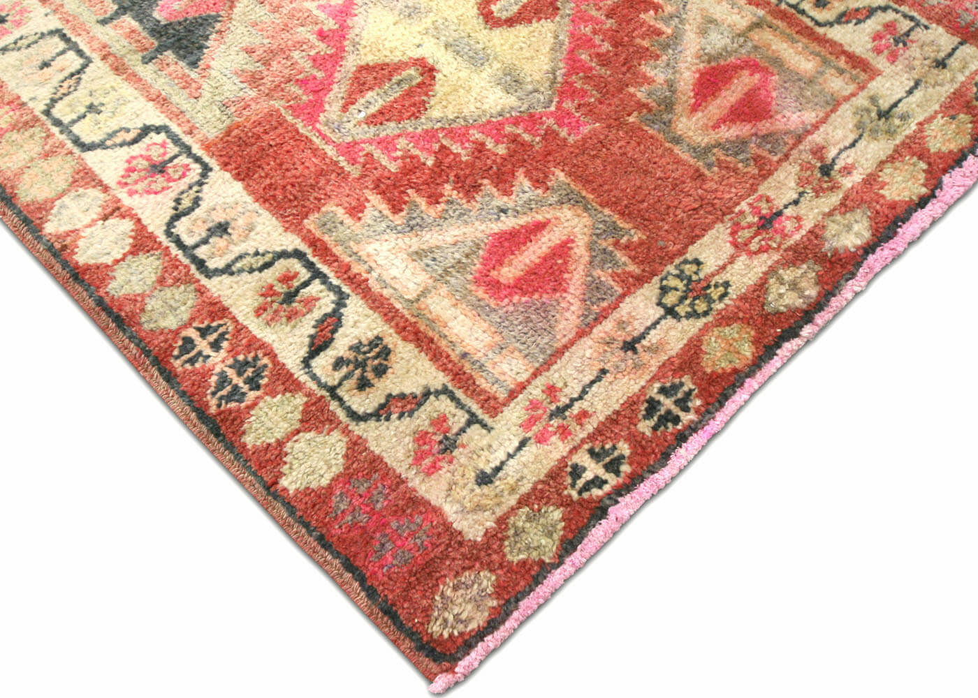 Vintage Turkish Oushak Runner - 2'7" x 13' - 190055