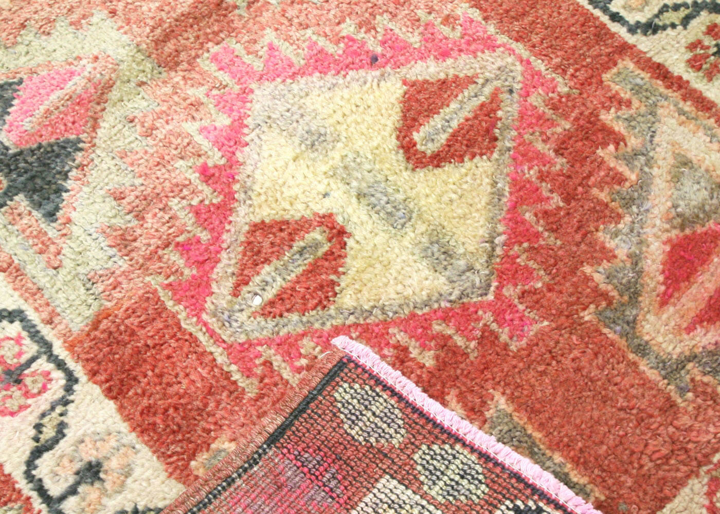 Vintage Turkish Oushak Runner - 2'7" x 13' - 190055
