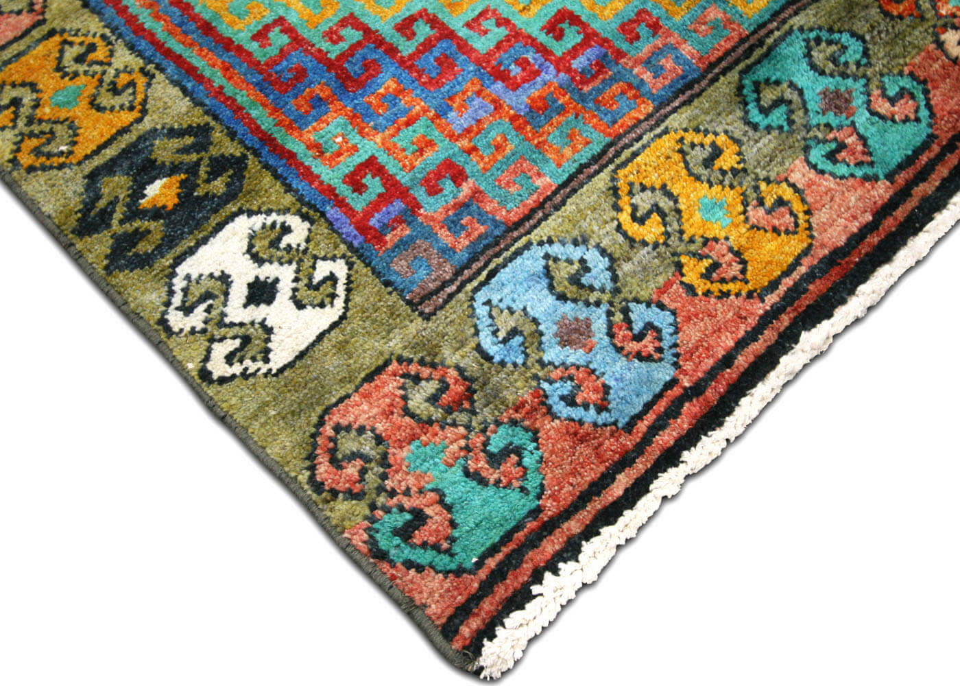 Vintage Turkish Oushak Runner - 3'6" x 8'10" - 190067