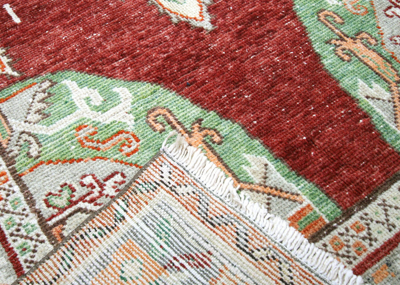 Vintage Turkish Oushak Rug - 3'7" x 7'5" - 190079