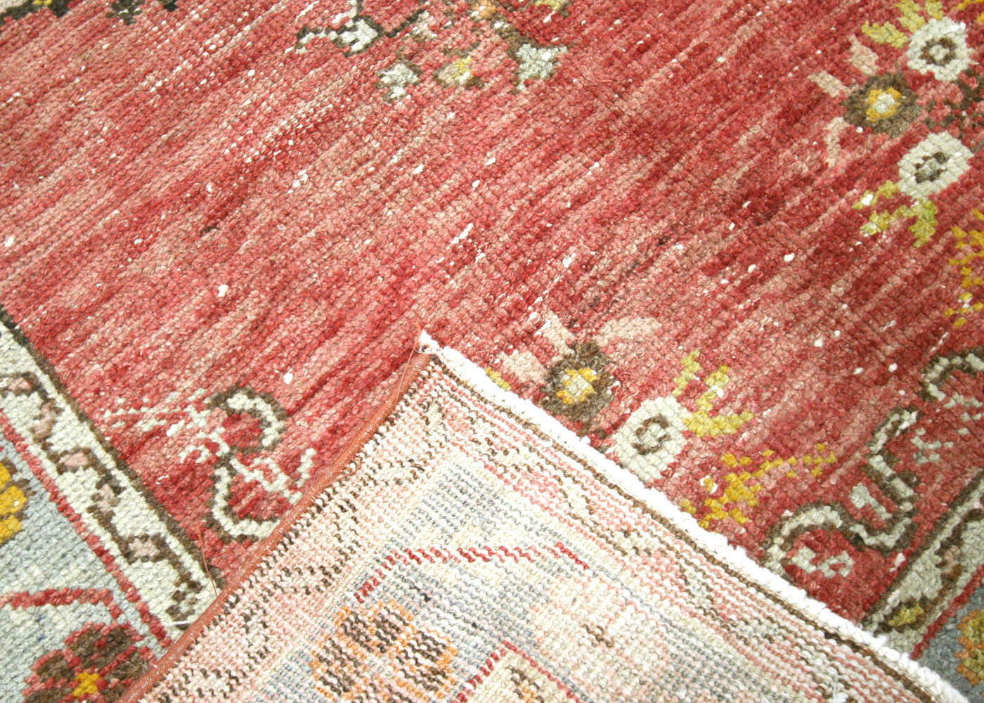 Vintage Turkish Oushak Runner - 3'2" x 11'6" - 190081