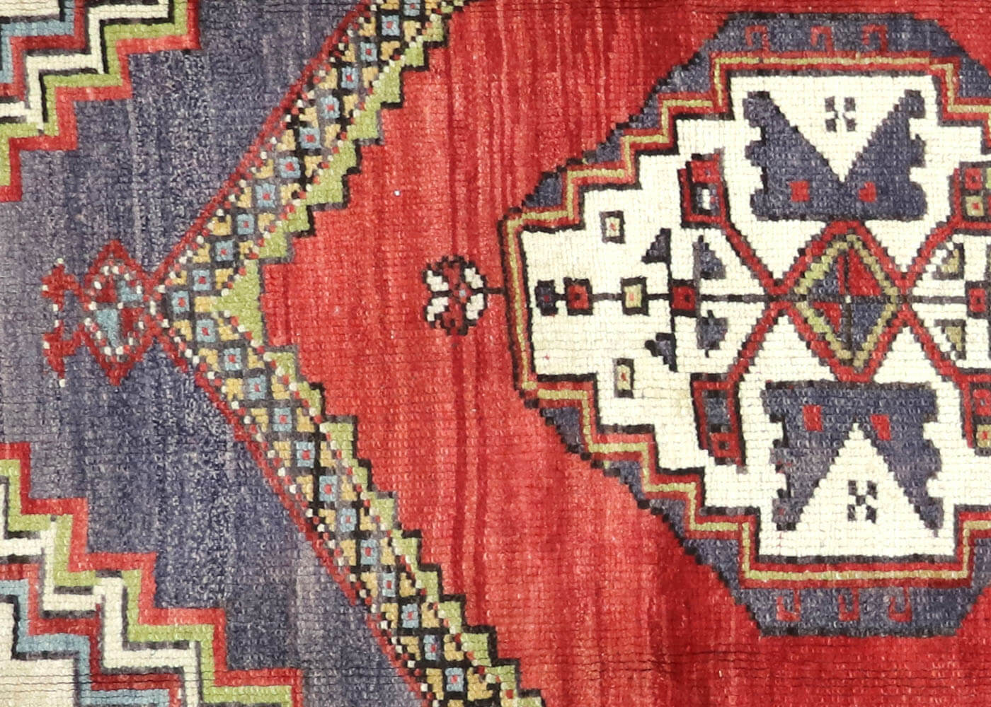 Vintage Turkish Oushak Rug - 5'3" x 8'6" - 190114