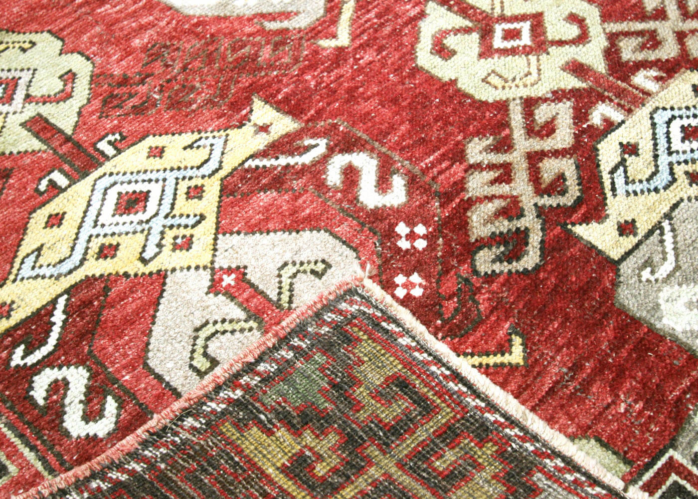Vintage Turkish Oushak Rug - 5'2" x 11'3" - 190127