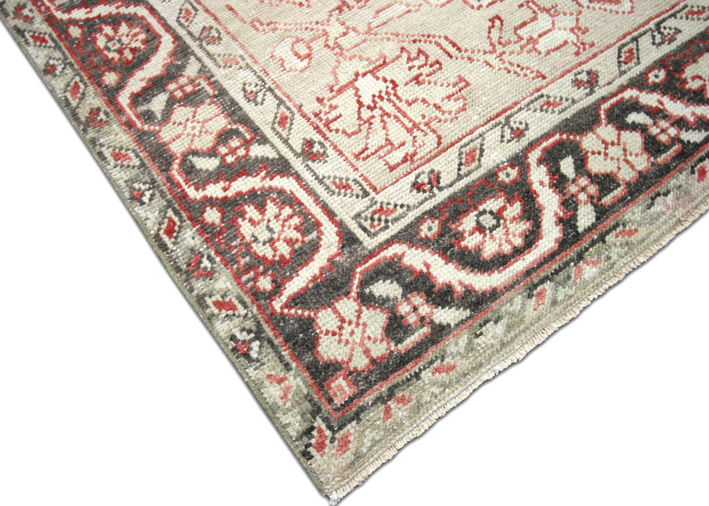 Vintage Turkish Oushak Rug - 4'6" x 8' - 190129