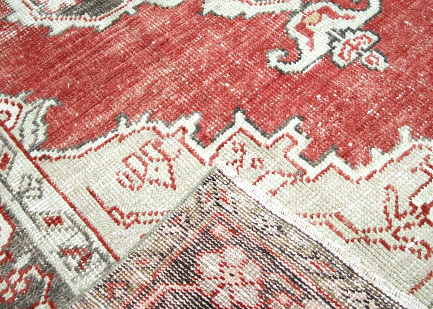 Vintage Turkish Oushak Rug - 4'6" x 8' - 190129