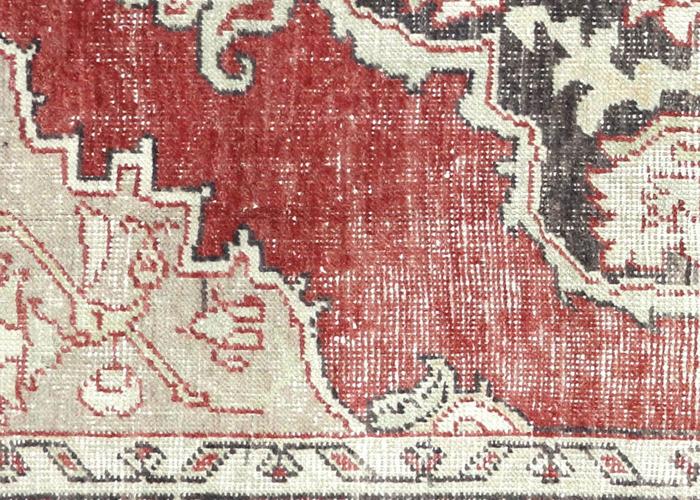 Vintage Turkish Oushak Rug - 4'6" x 8' - 190129
