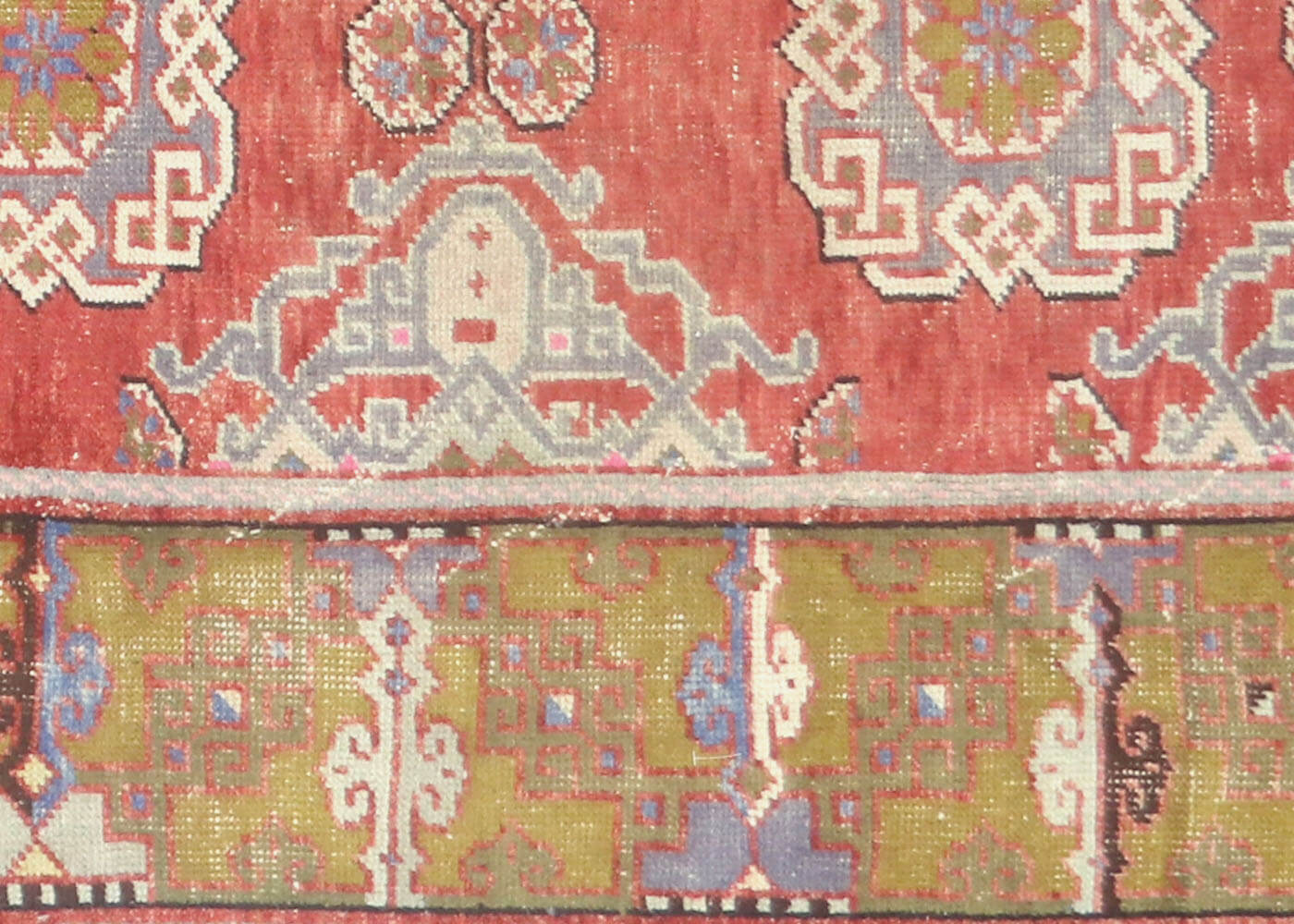 Vintage Turkish Oushak Rug - 4'6" x 11'4" - 190133