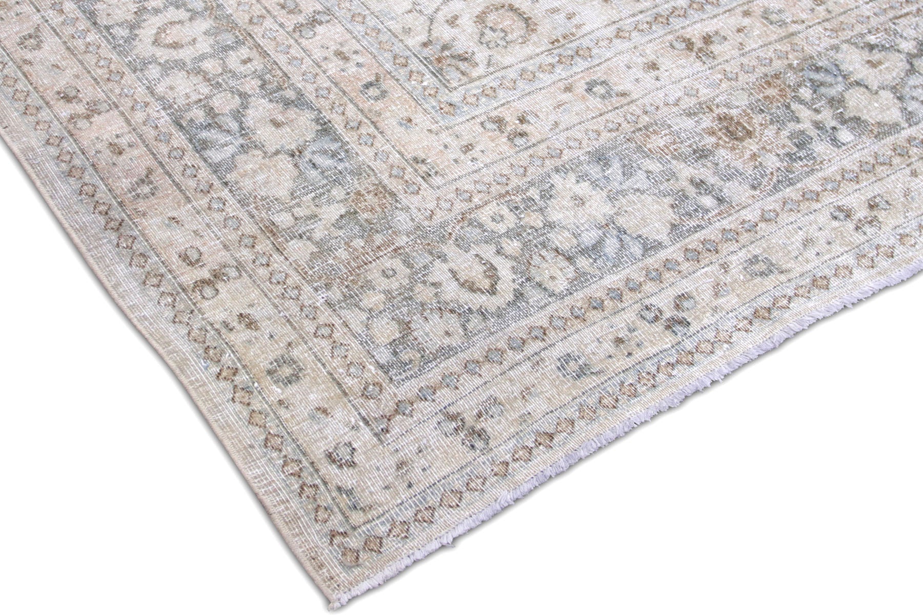 Vintage Persian Meshed Rug - 8'7" x 11'4" - 190170