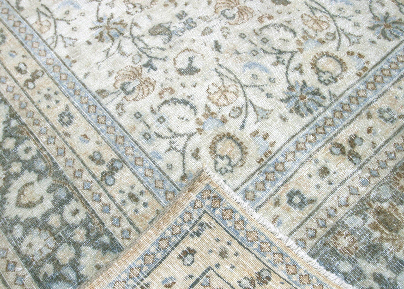 Vintage Persian Meshed Rug - 8'7" x 11'4" - 190170