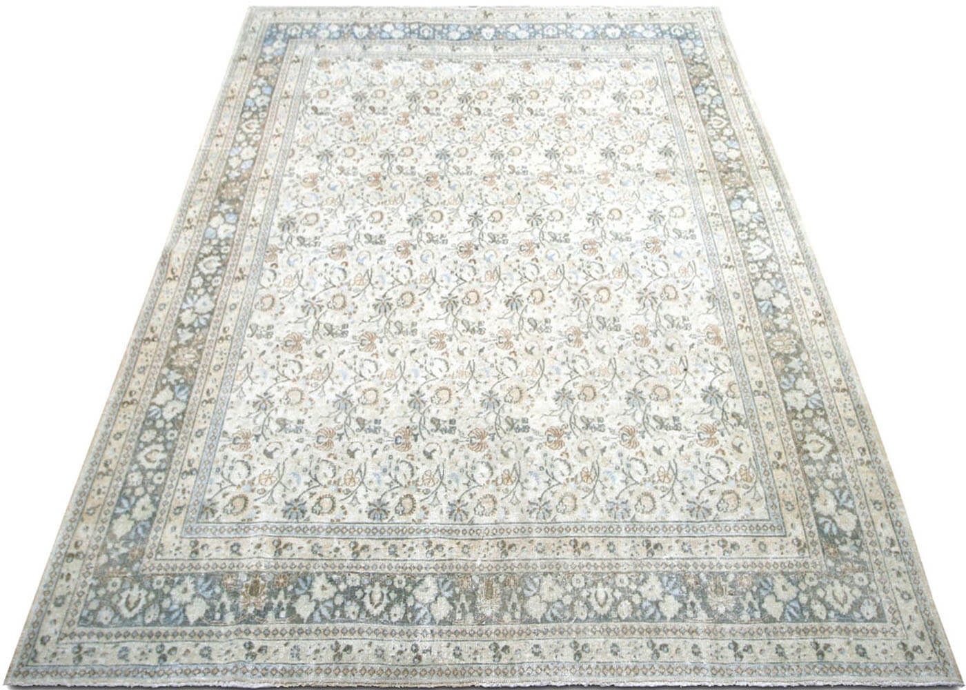 Vintage Persian Meshed Rug - 8'7" x 11'4" - 190170