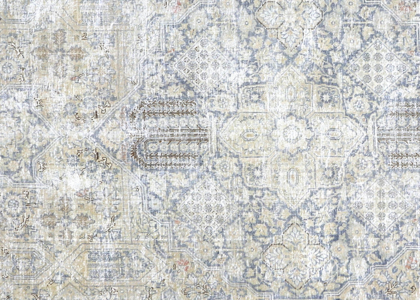 Semi Antique Persian Tabriz Rug - 9'1" x 12'2" - 190186
