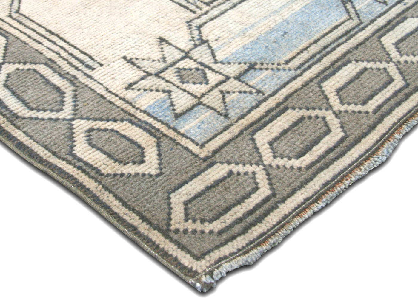 Vintage Turkish Oushak Rug - 9'7" x 12'2" - 190193