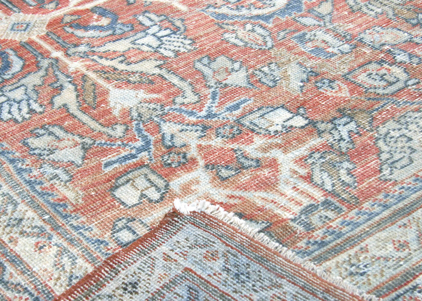 Semi Antique Persian Mahal Rug - 8'8" x 11'11" - 190194