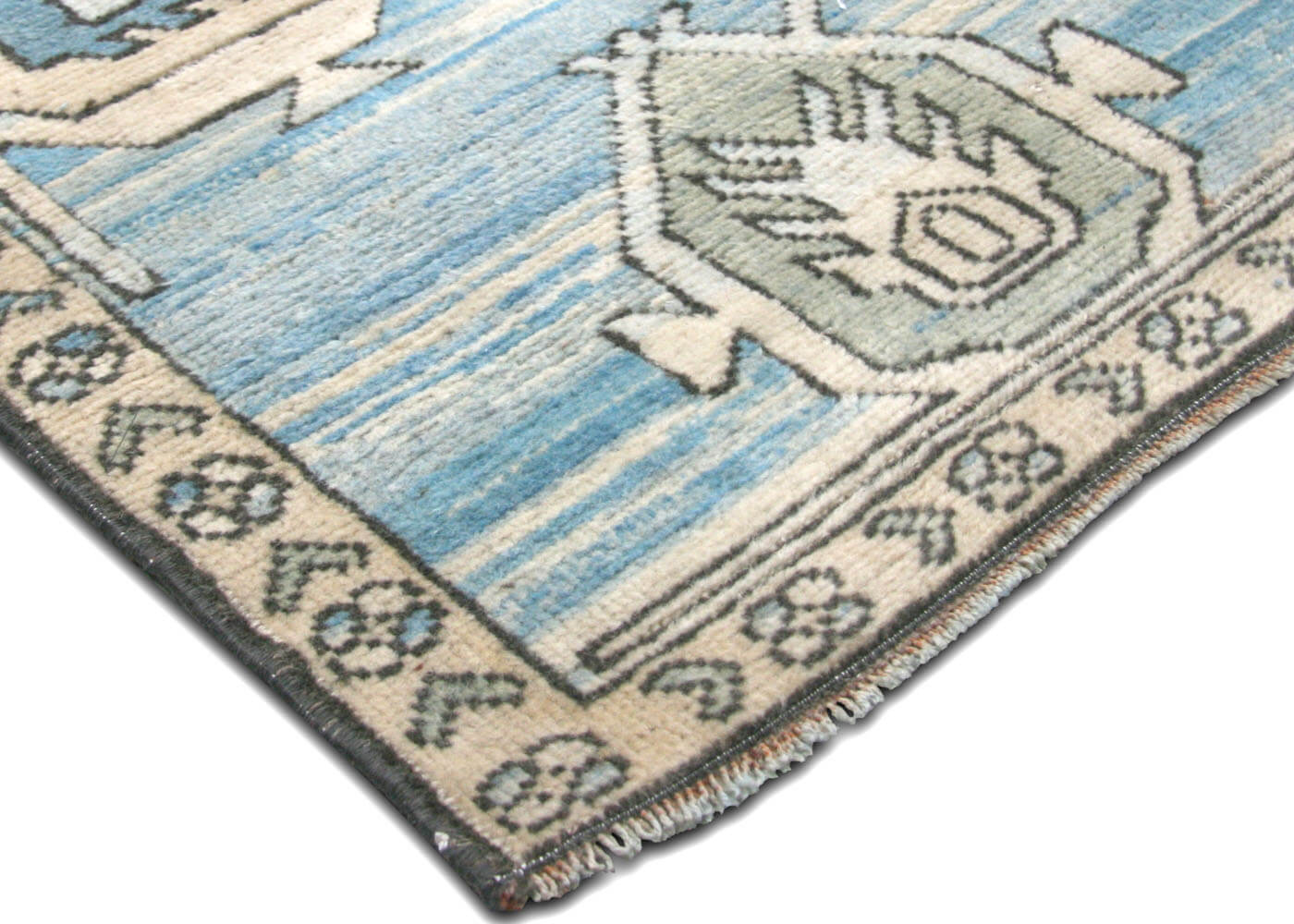 Vintage Turkish Oushak Rug - 9'9" x 12'5" - 190199