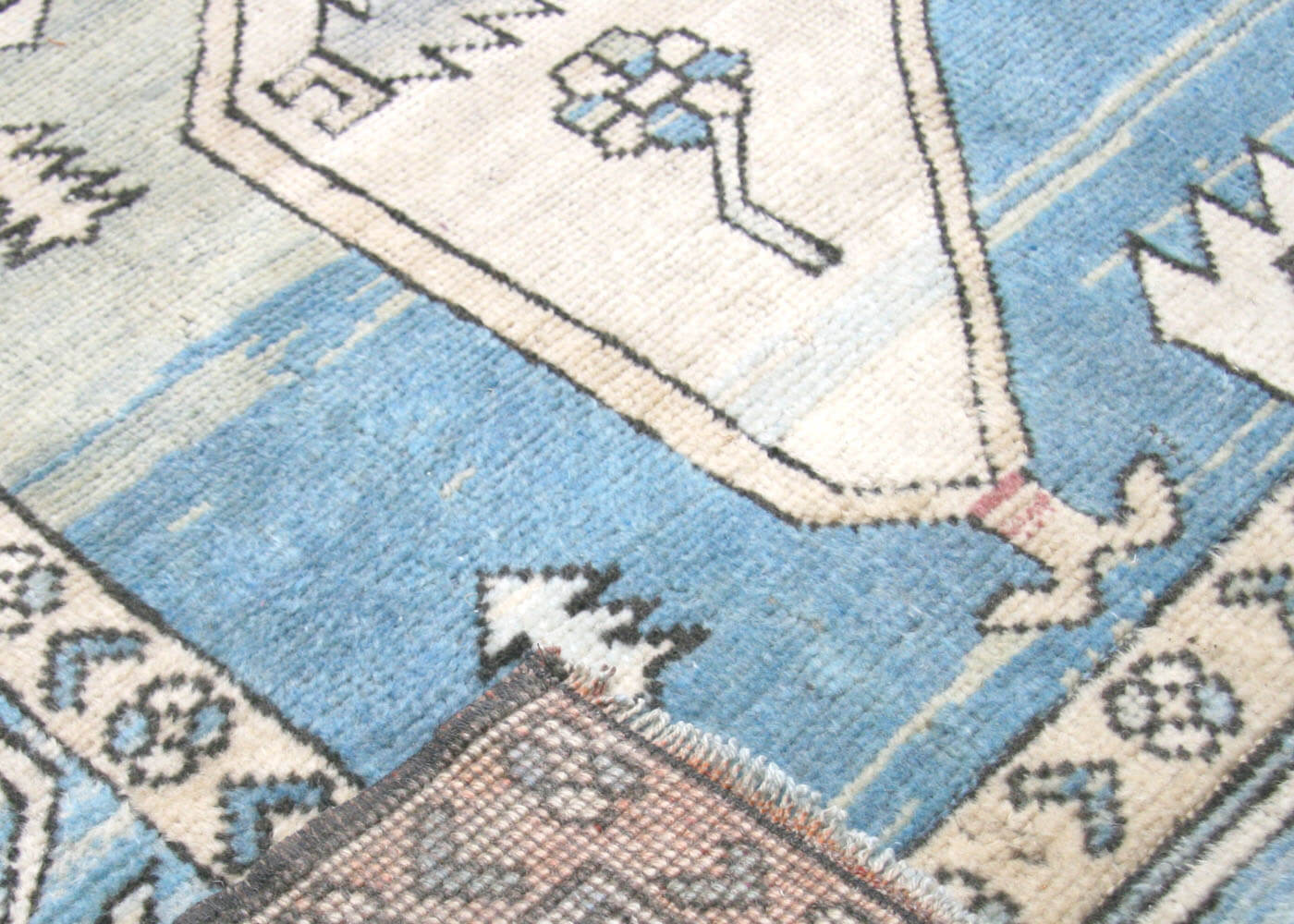 Vintage Turkish Oushak Rug - 9'9" x 12'5" - 190199