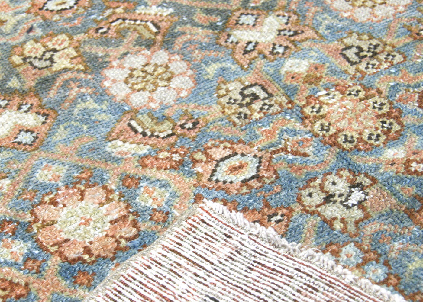 Semi Antique Persian Melayer Runner - 3'3" x 15'10" - 190209