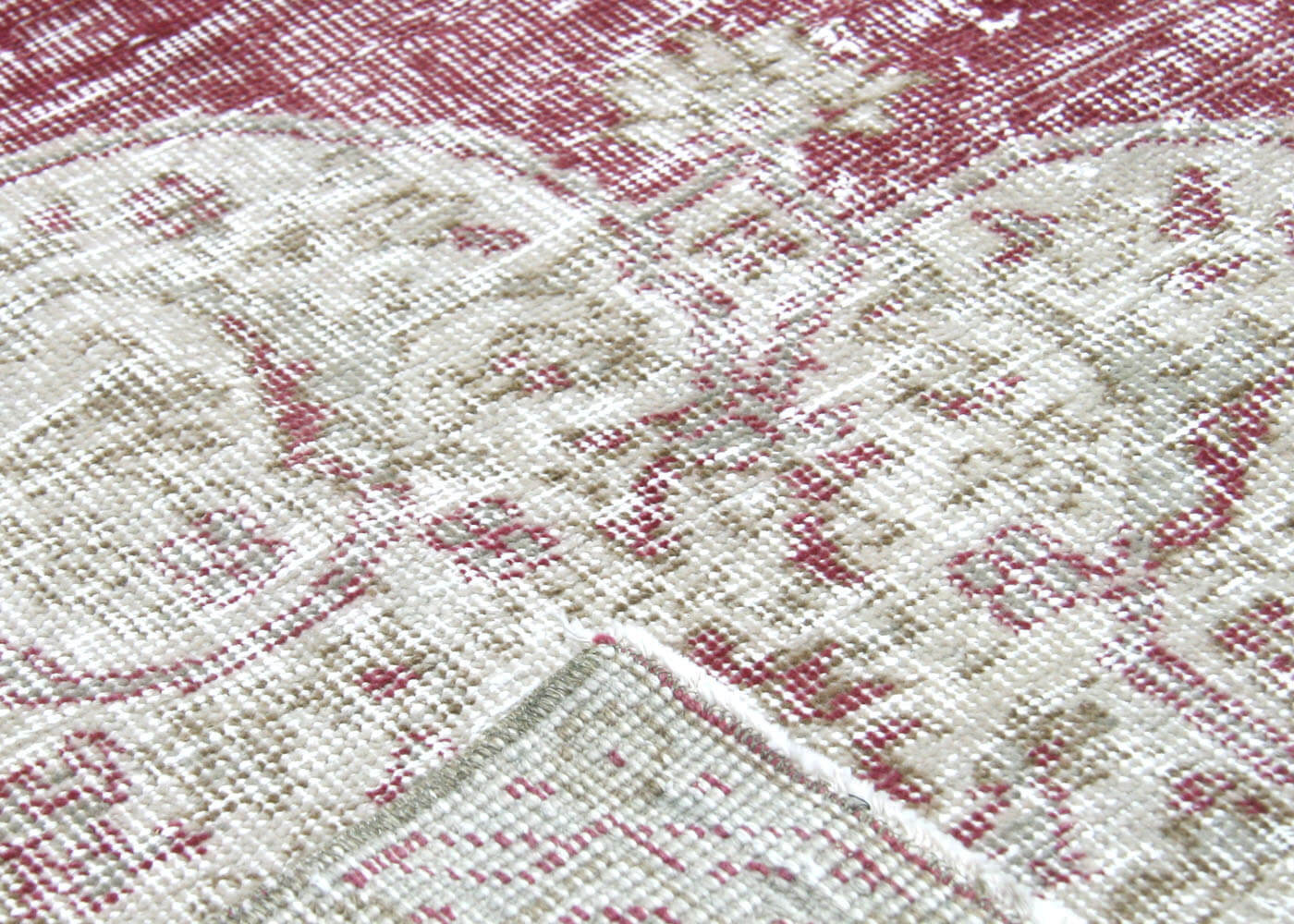 Vintage Turkish Oushak Rug - 6'9" x 10'7" - 190210