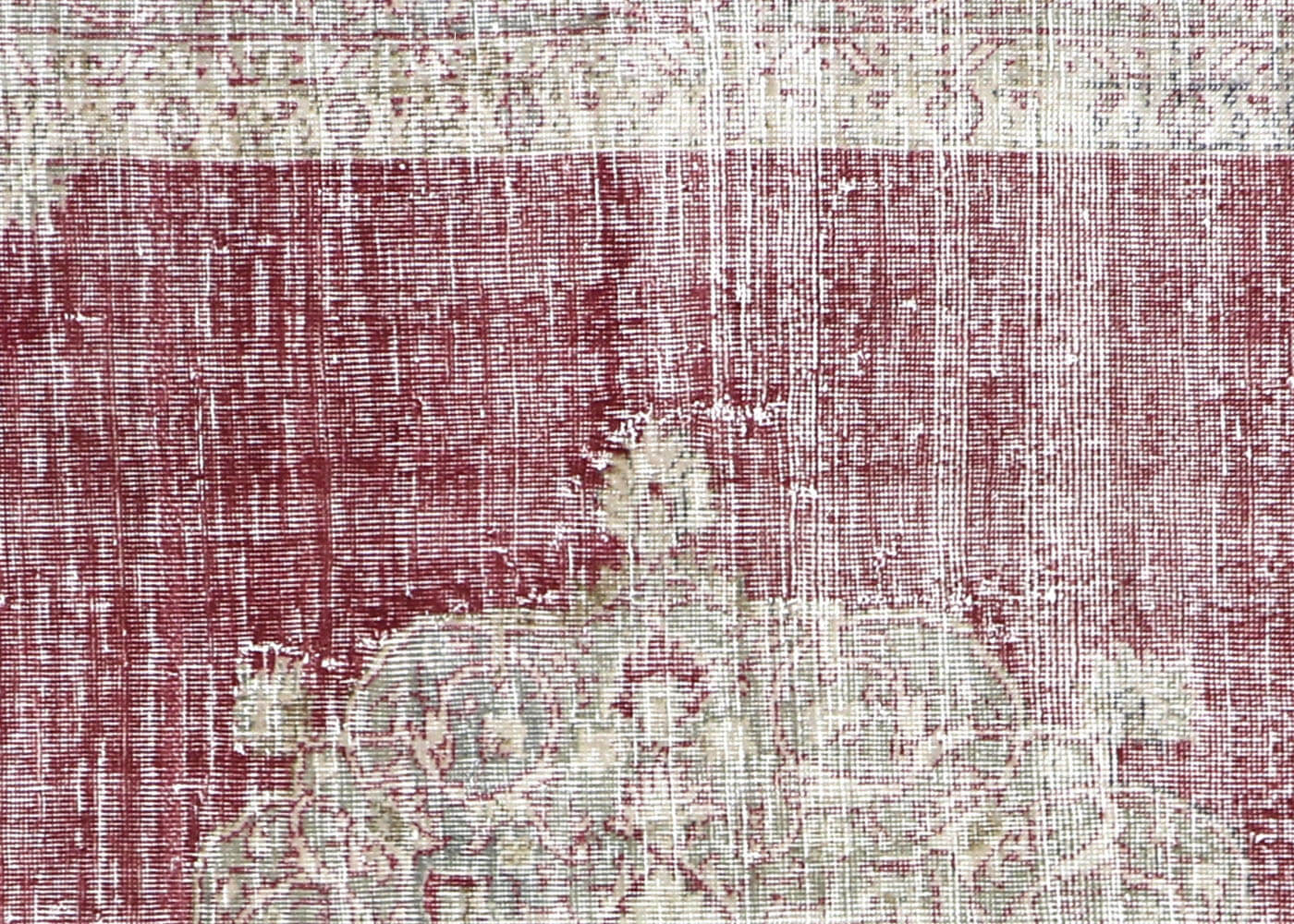 Vintage Turkish Oushak Rug - 6'9" x 10'7" - 190210