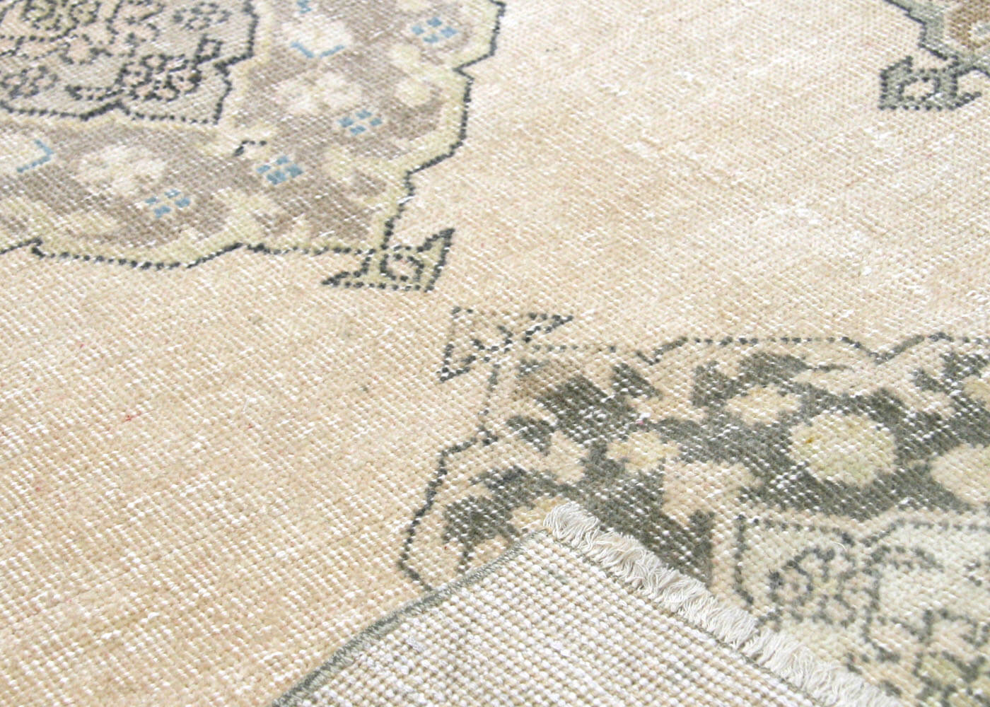 Vintage Turkish Oushak Rug - 4' x 12'1" - 190217