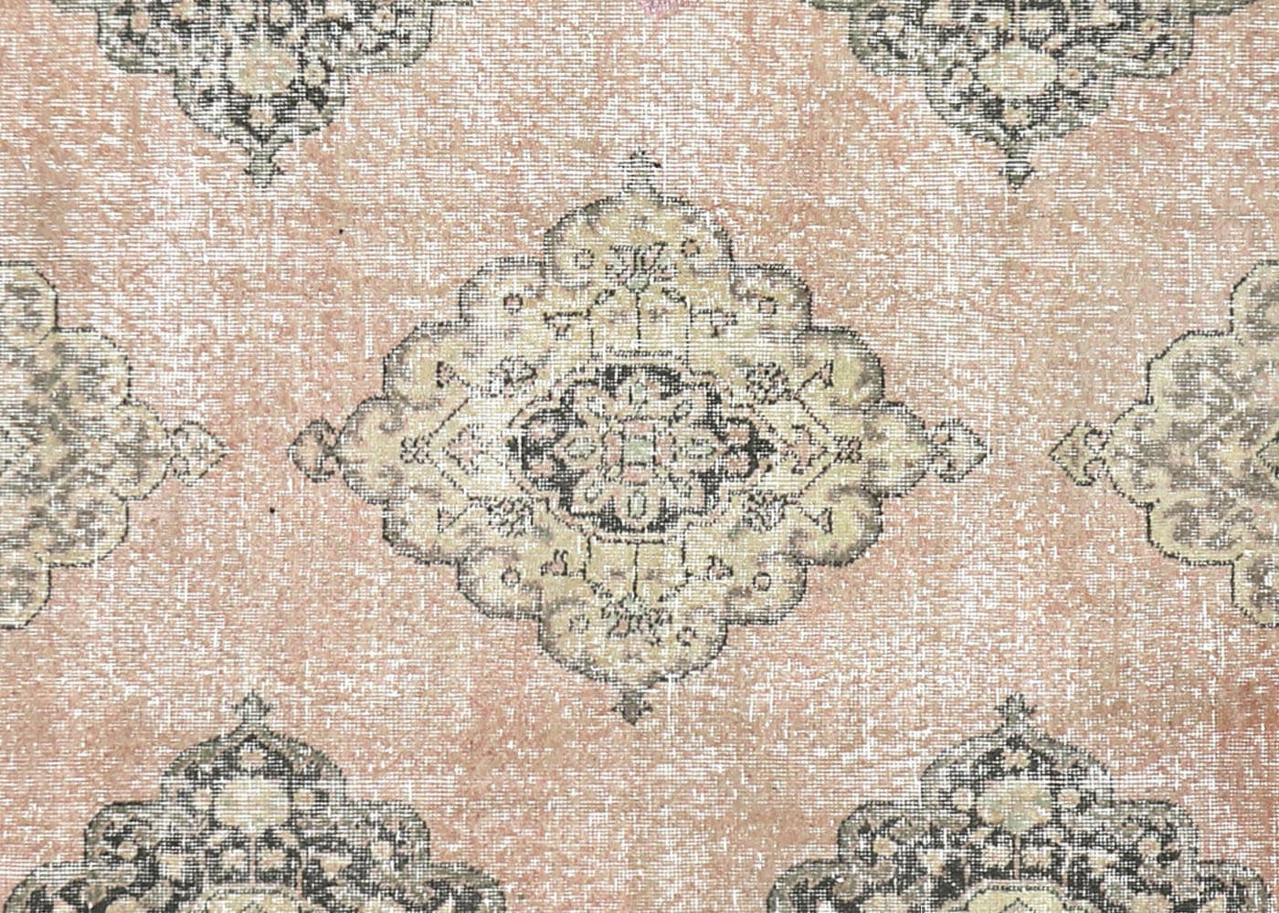 Vintage Turkish Oushak Rug - 4'7" x 13'2" - 190219