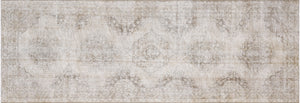 Vintage Turkish Oushak Rug - 4'6" x 13' - 190220