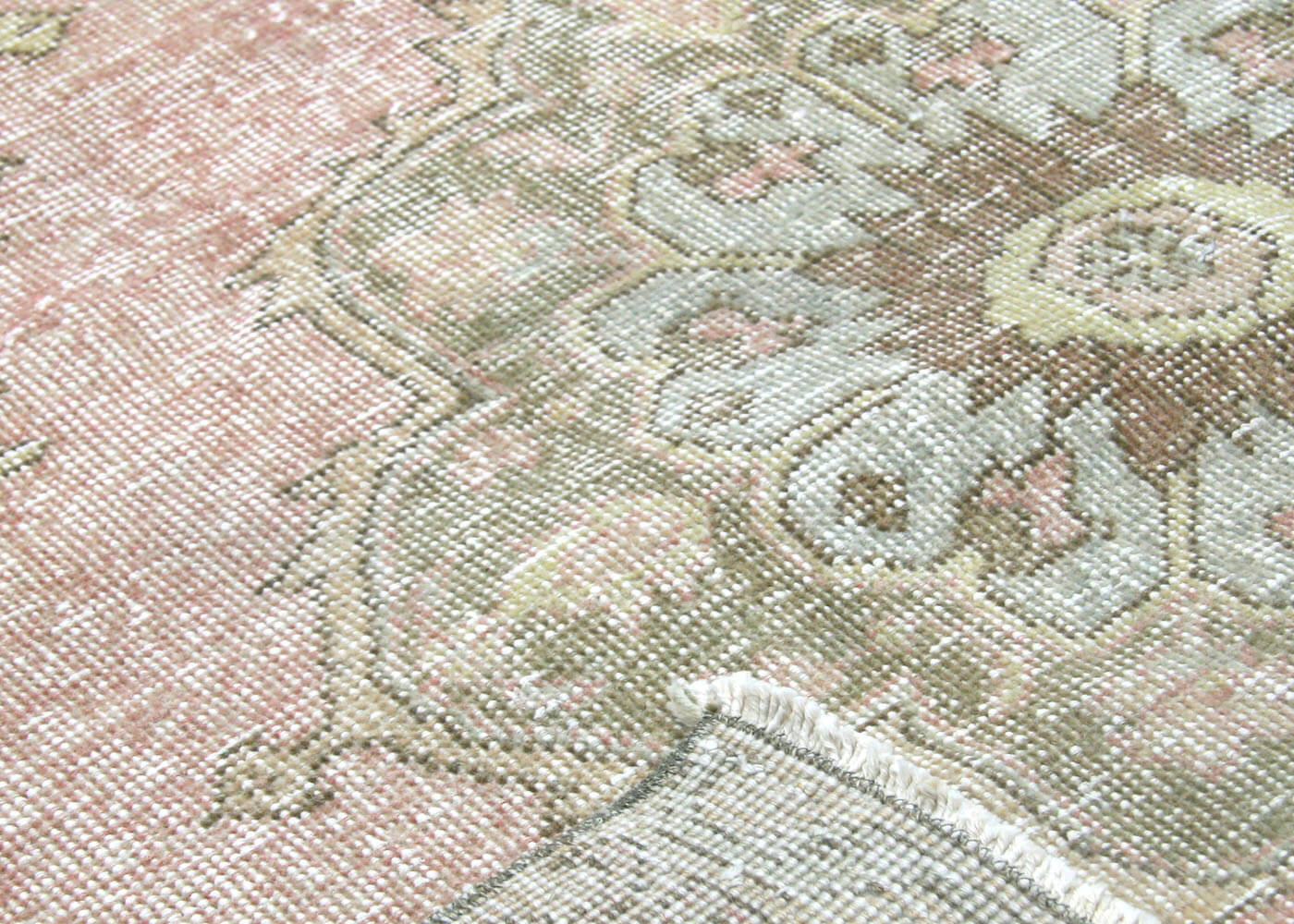 Vintage Turkish Oushak Rug - 4'10" x 14'2" - 190223