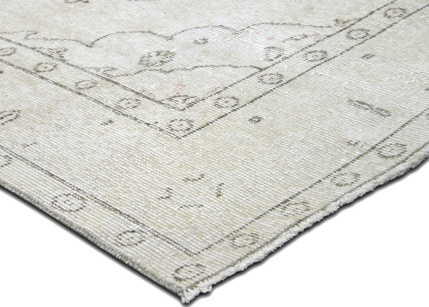 Vintage Turkish Oushak Rug - 4'8" x 13'3" - 190227