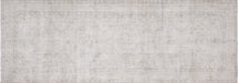 Vintage Turkish Oushak Rug in Ivory tones and an Medallion,All Over pattern. Measuring 4 feet 8 inches x 13 feet 3 inches – SKU 190227