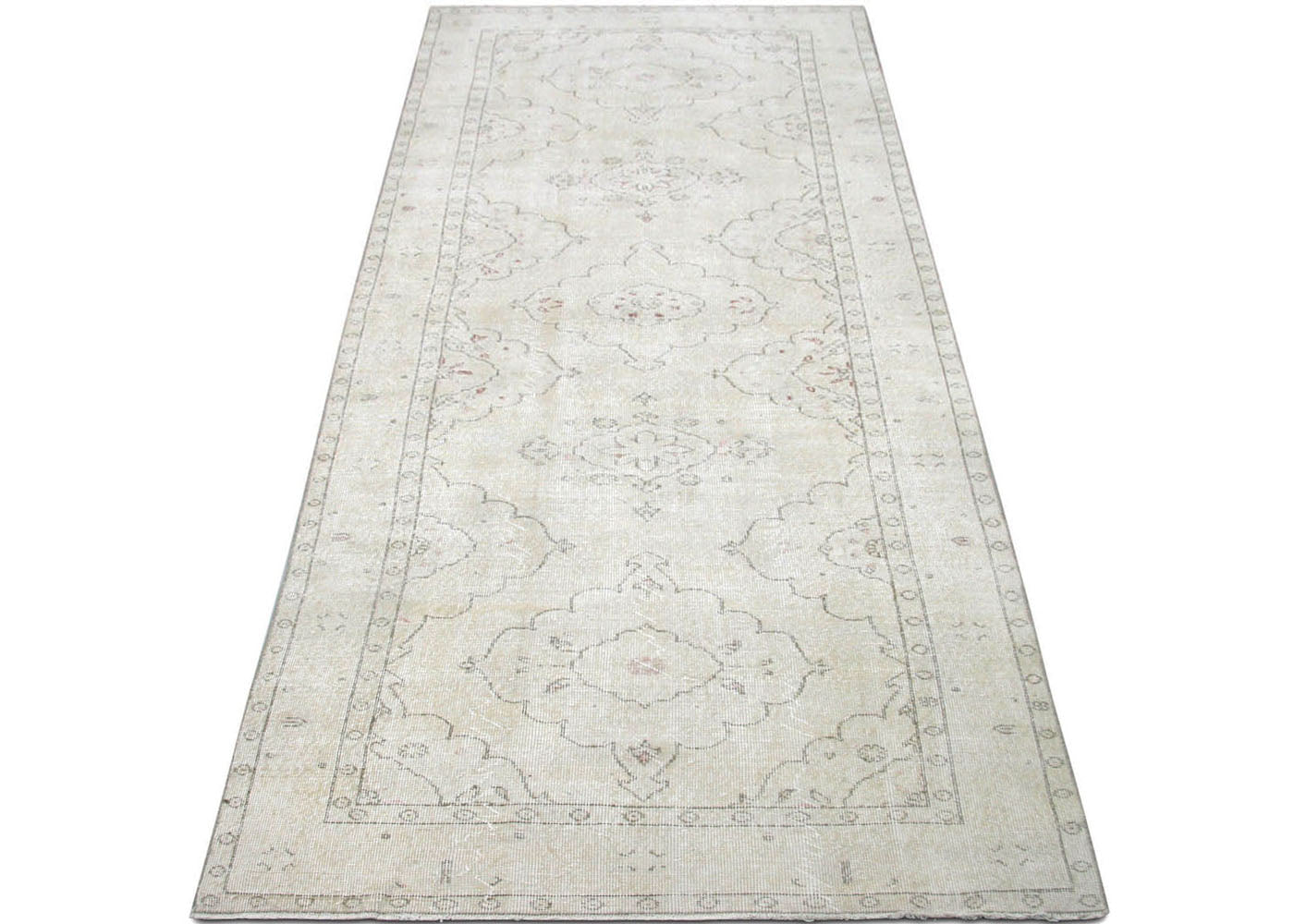 Vintage Turkish Oushak Rug - 4'8" x 13'3" - 190227