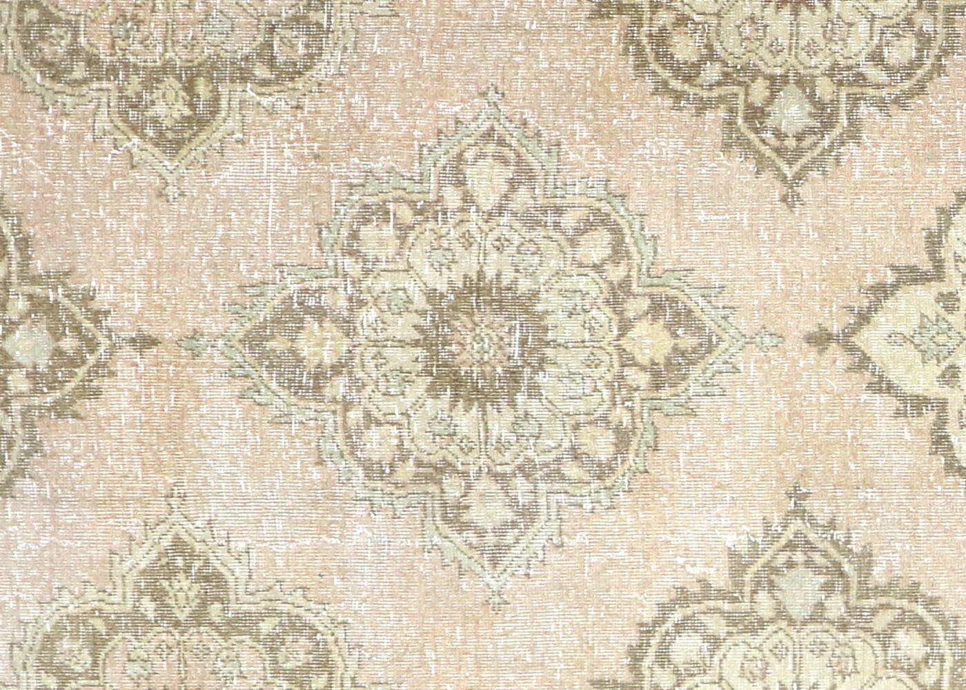 Vintage Turkish Oushak Rug - 4'10" x 12'7" - 190228