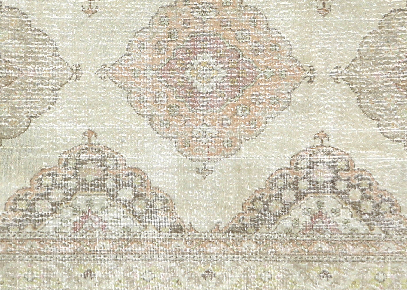 Vintage Turkish Oushak Rug - 4'9" x 12'4" - 190229