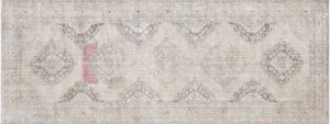 Vintage Turkish Oushak Rug - 4'9" x 12'4" - 190229