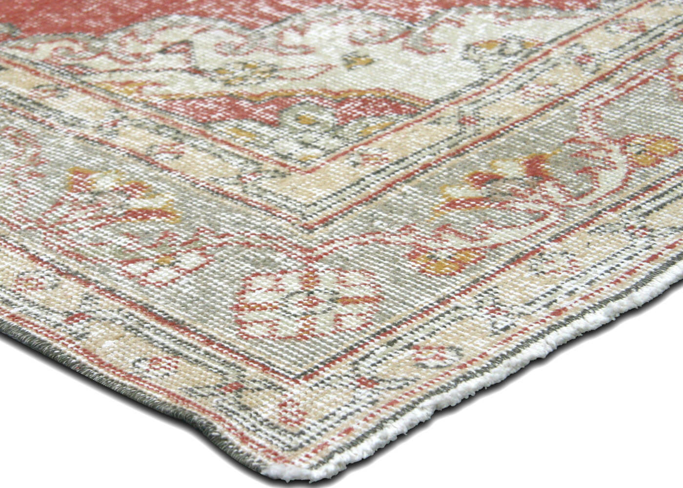 Vintage Turkish Oushak Rug - 4'8" x 12'5" - 190235