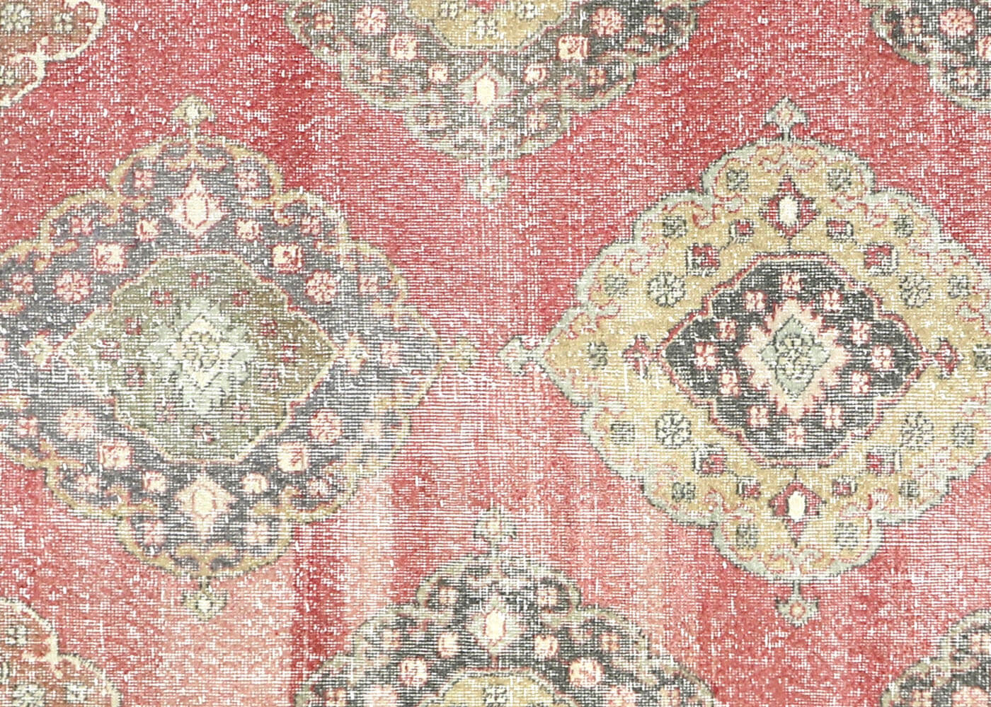 Vintage Turkish Oushak Rug - 4'7" x 12'10" - 190236