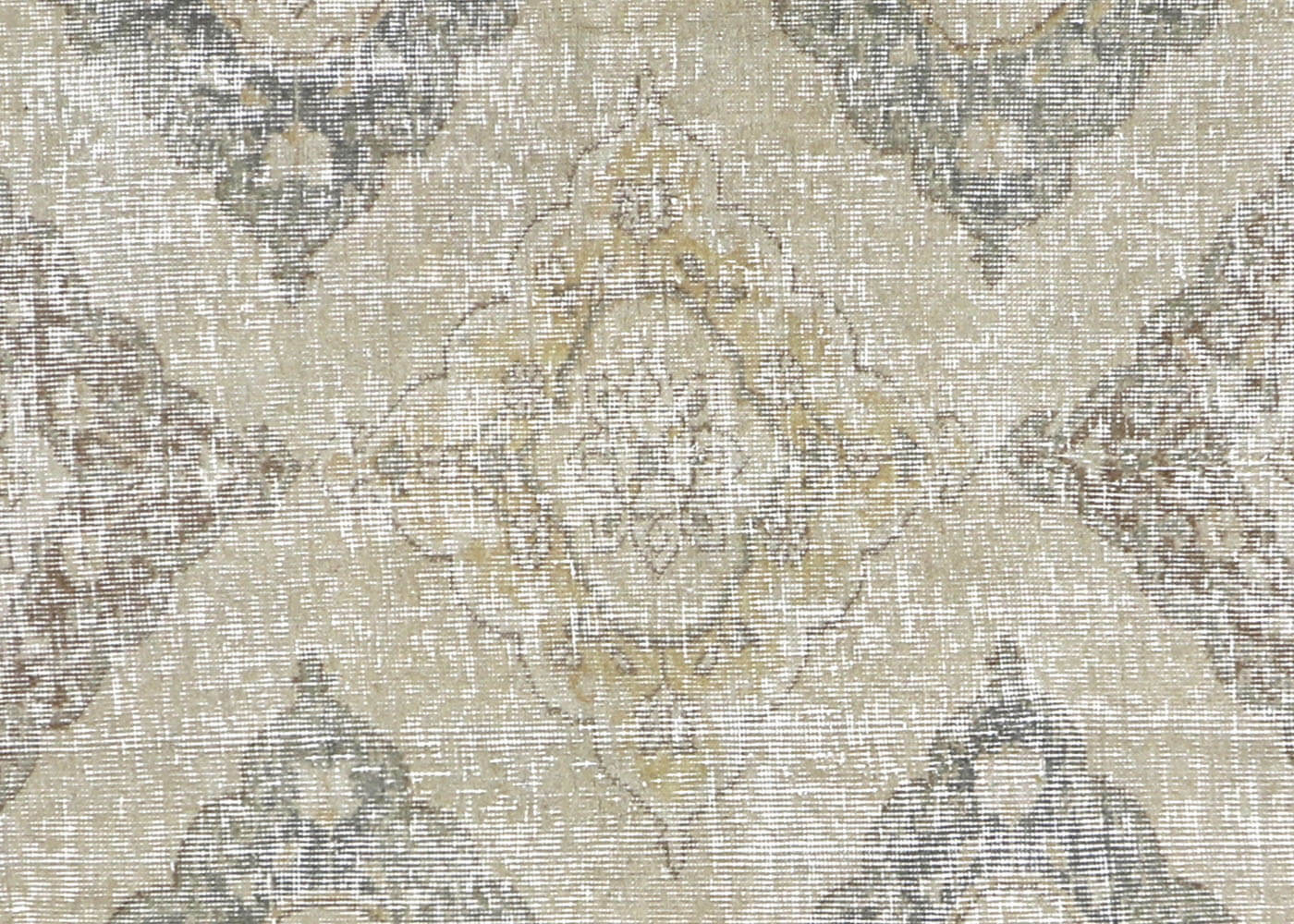 Vintage Turkish Oushak Rug - 4'10" x 10'8" - 190237