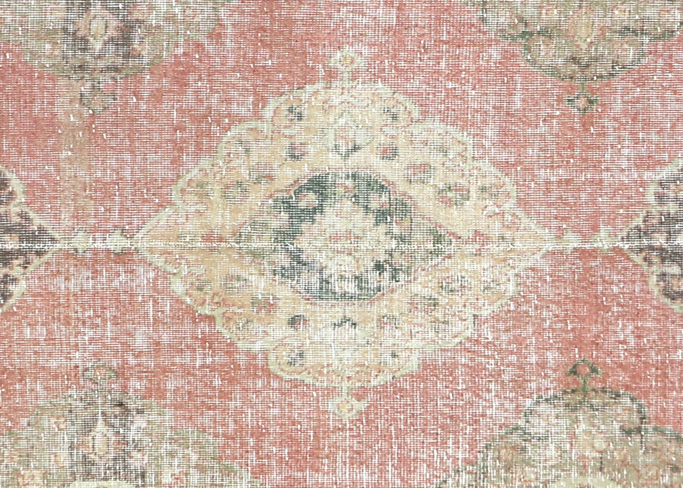 Vintage Turkish Oushak Rug - 4'8" x 12'4" - 190238