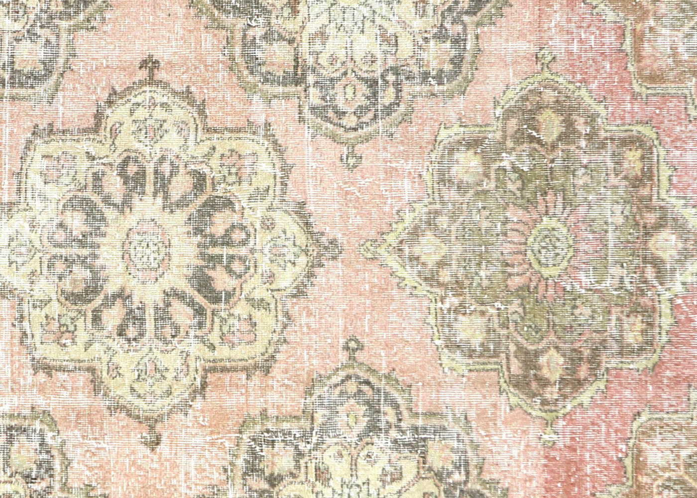 Vintage Turkish Oushak Rug - 4'10" x 12'10" - 190239
