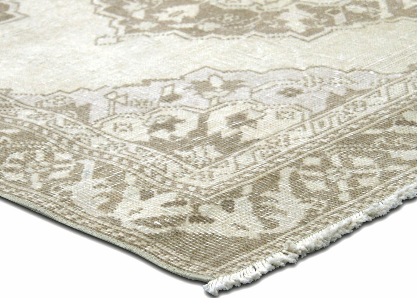 Vintage Turkish Oushak Rug - 4'8" x 12'8" - 190248