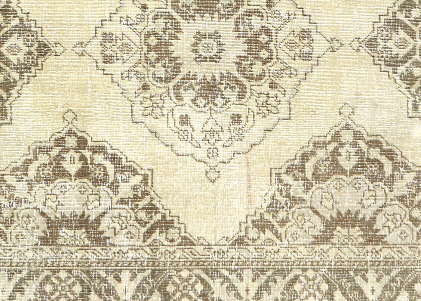 Vintage Turkish Oushak Rug - 4'8" x 12'8" - 190248