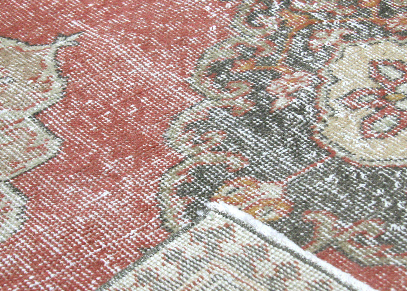 Vintage Turkish Oushak Rug - 4'11" x 12'9" - 190251